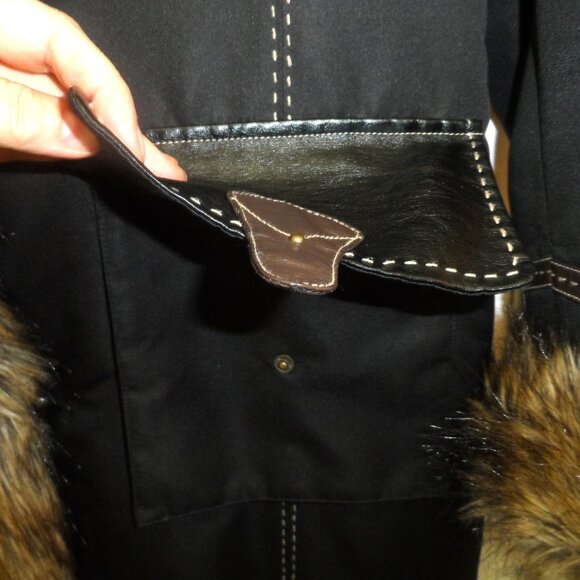 Woman Vintage Winter coat - size M - Picture 11 of 16